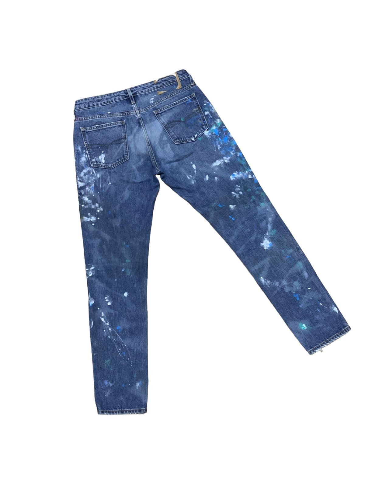 Polo Ralph Lauren Polo Ralph Lauren Astor Jillian Wash Paint Splatter Jeans Size US 32 / EU 48 - 11 Thumbnail