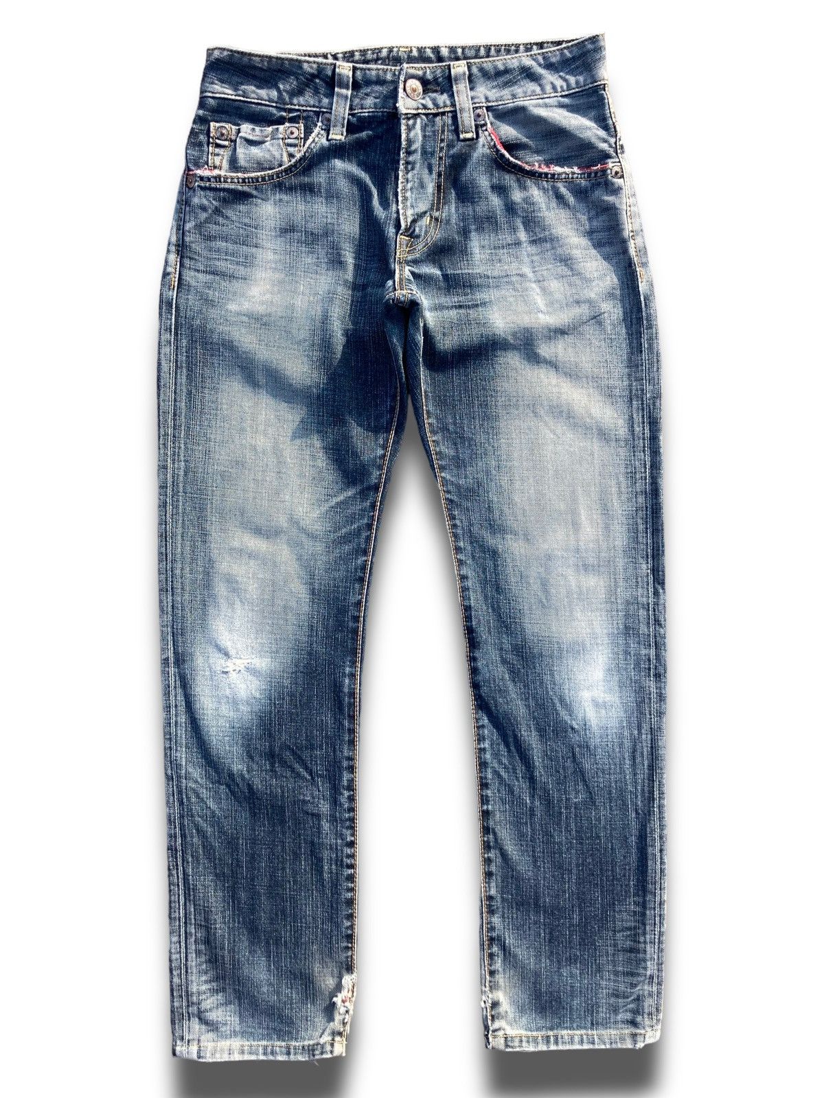Edwin Vintage 90s Edwin Summer Blue Trip Size US 30 / EU 46 - 1 Thumbnail