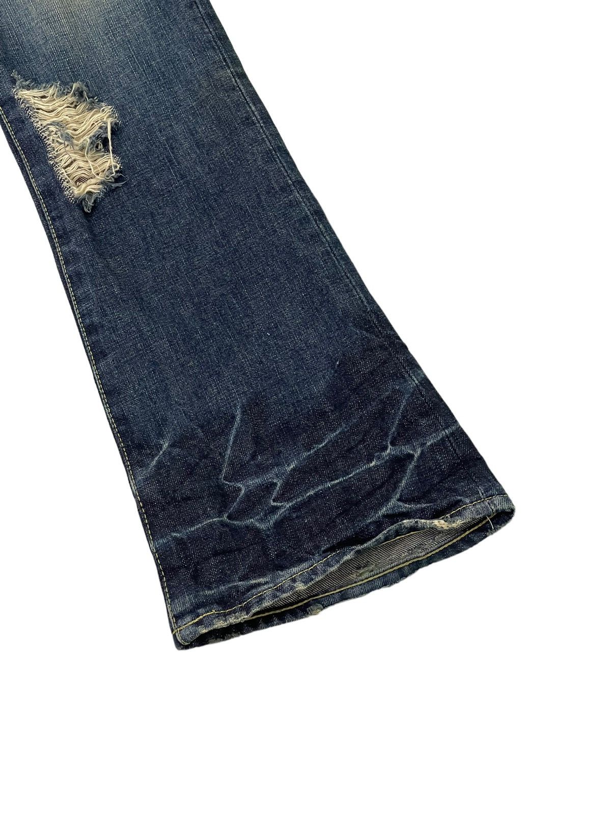Flare Jeans Slim Platinum Japan Distress Low Rise 6🟦1