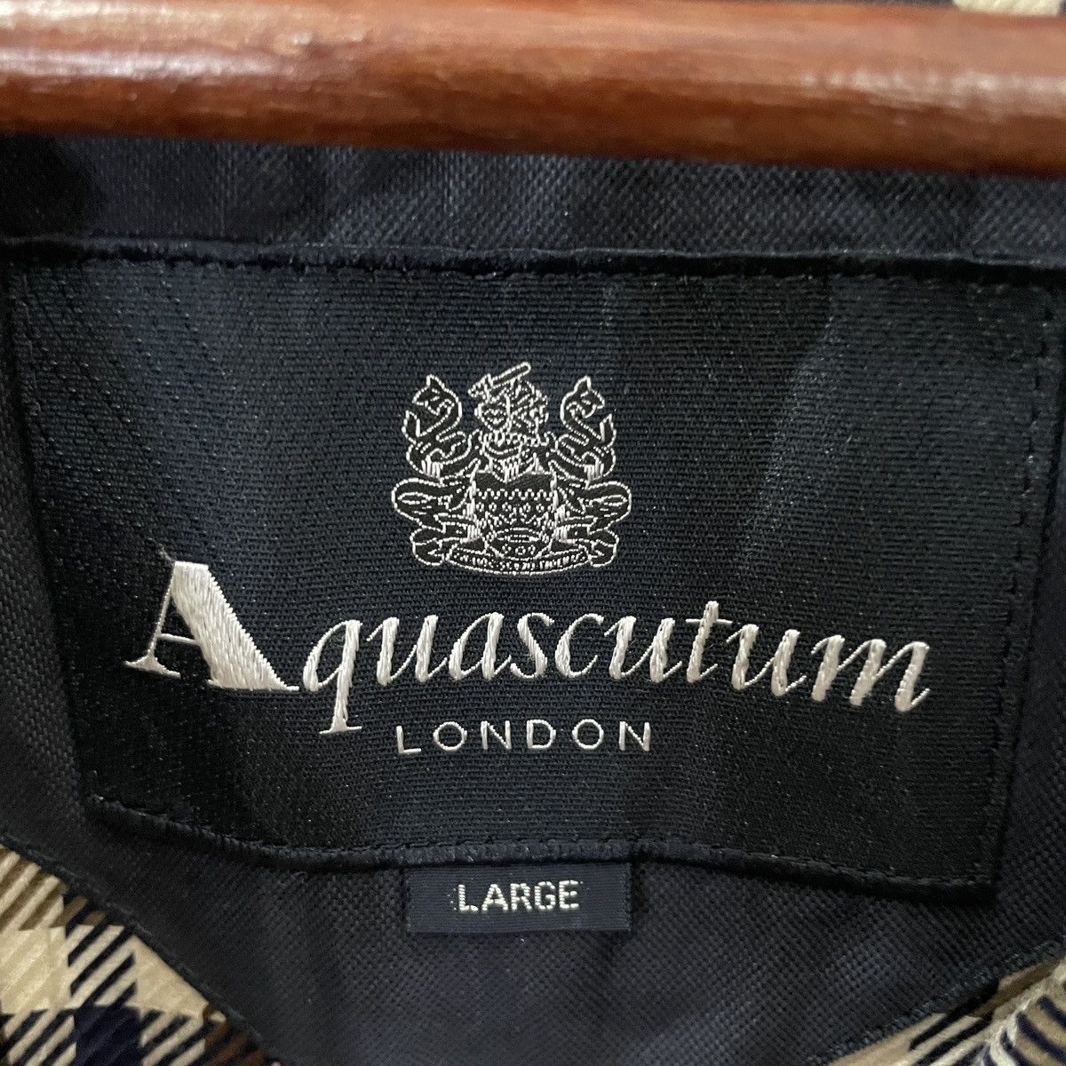Aquascutum Vintage Aquasqutum Button Ups Long Jacket Size US L / EU 52-54 / 3 - 6 Thumbnail