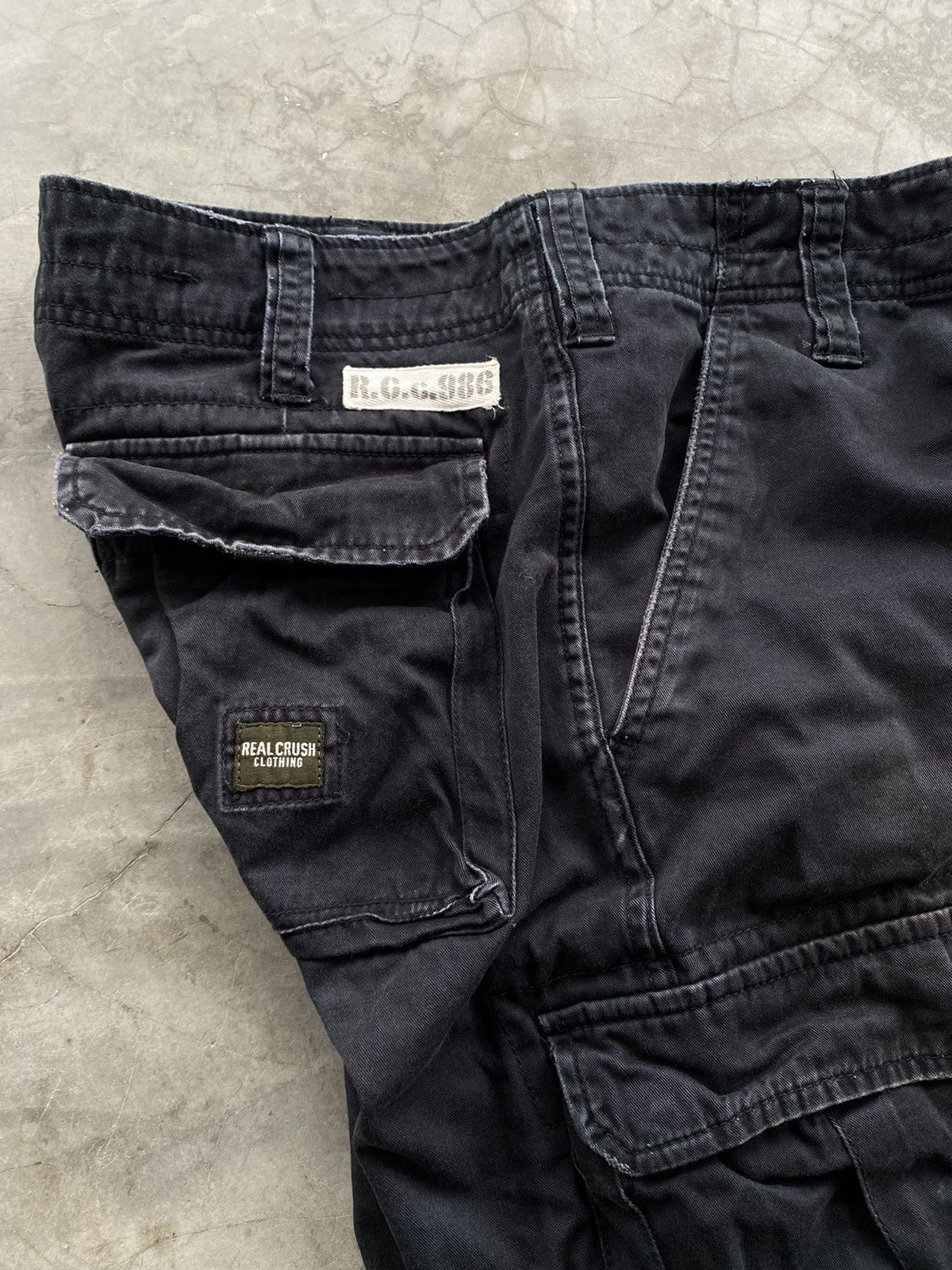 If Six Was Nine × Japanese Brand × Le Grande Bleu (L.G.B.) Baggy Jeans Japanese R.C.c 986 Cargo Bondage Size US 30 / EU 46 - 7 Thumbnail