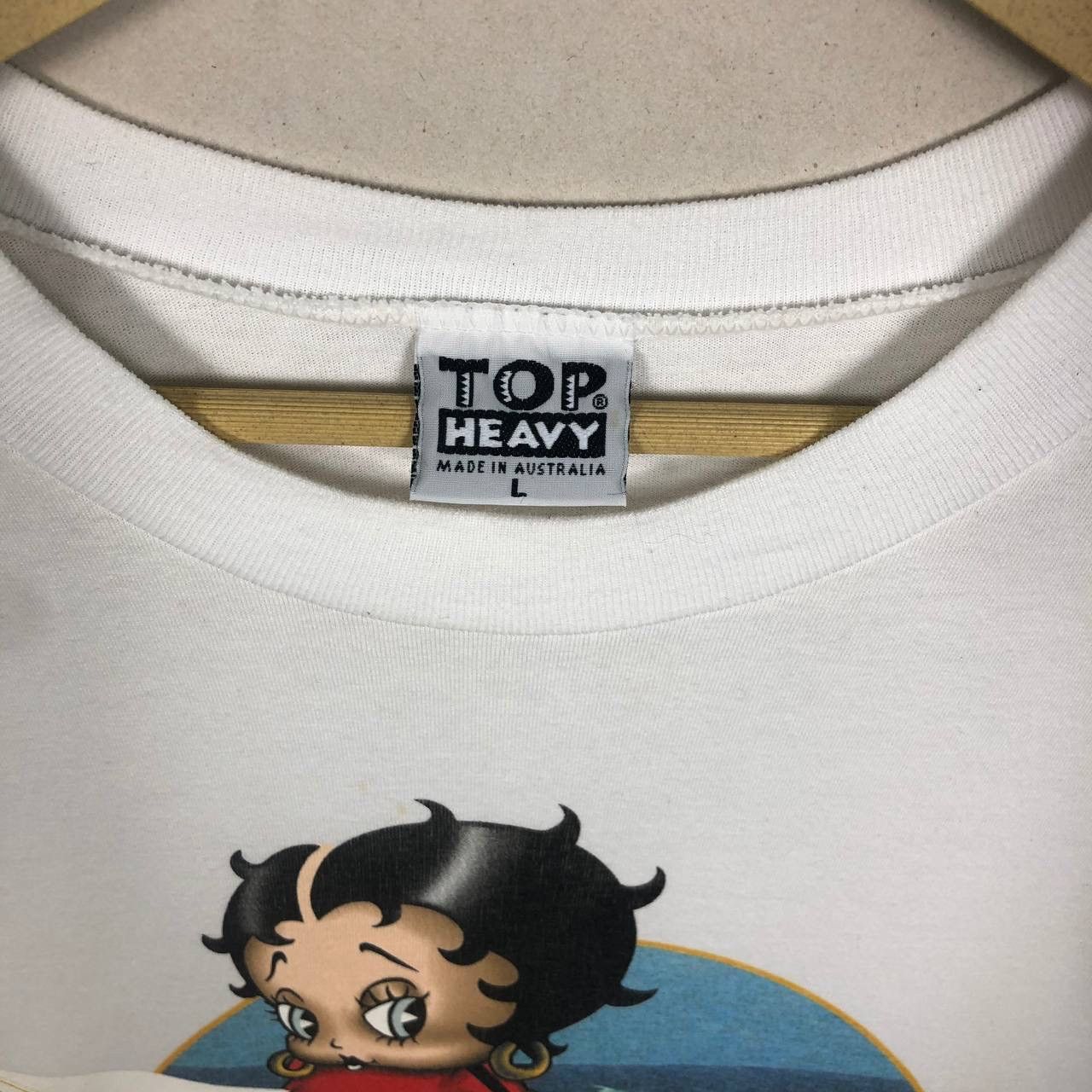 Cartoon Network 90s Betty Boop Sexy Beach Australia Cartoon Tee Size US L / EU 52-54 / 3 - 5 Thumbnail