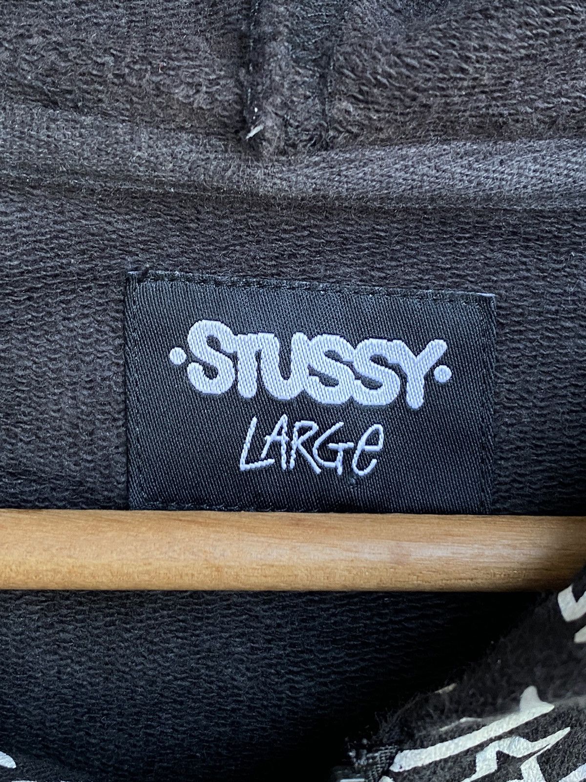 Stussy × Vintage Vintage Stussy Full Star Arrow Hoodies /Travis Scott Nirvana Size US L / EU 52-54 / 3 - 3 Thumbnail