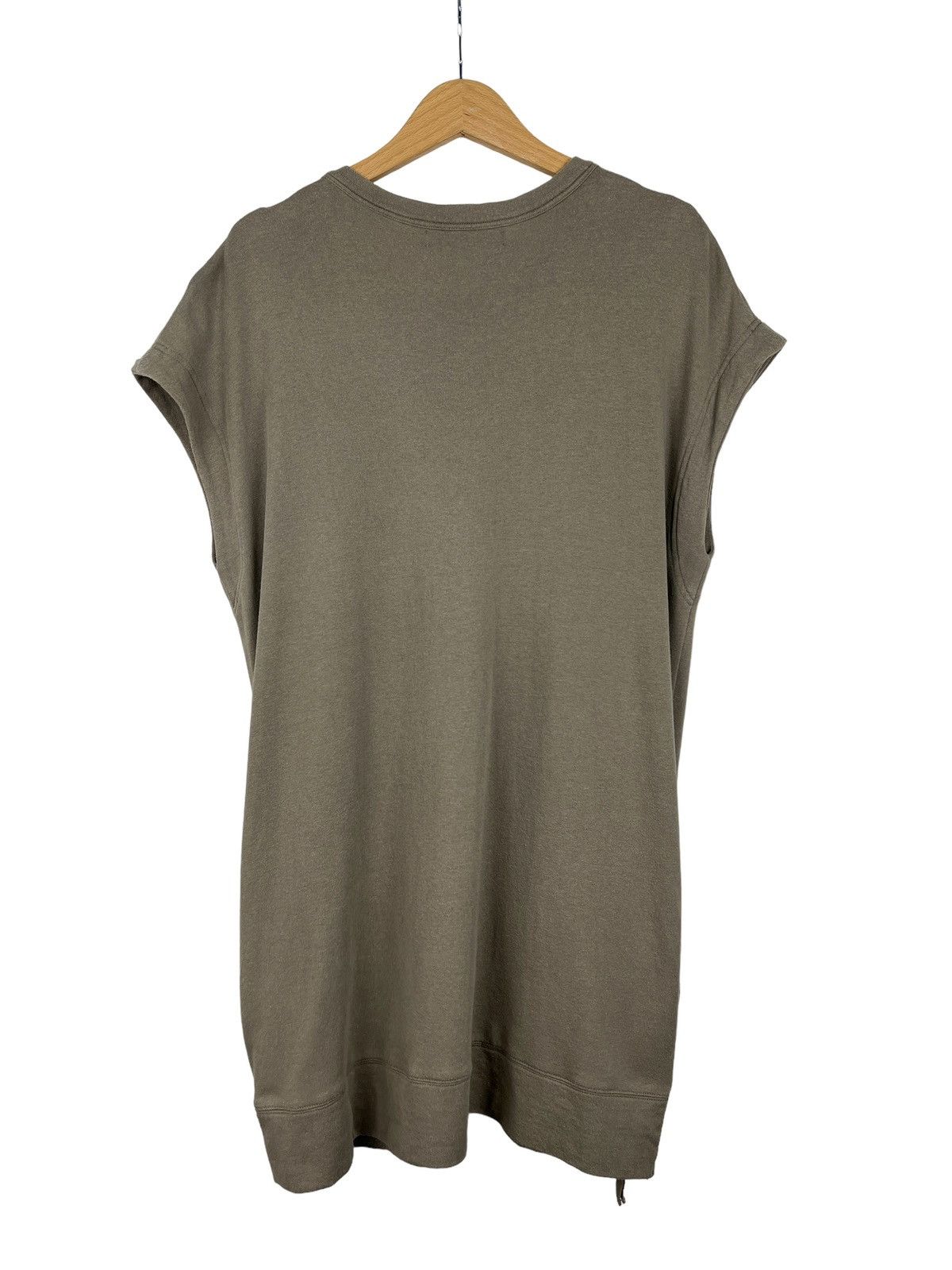 トップス hussein chalayan ss03 docking shirts Chalayan Zipper Sleeveless Over Shirt