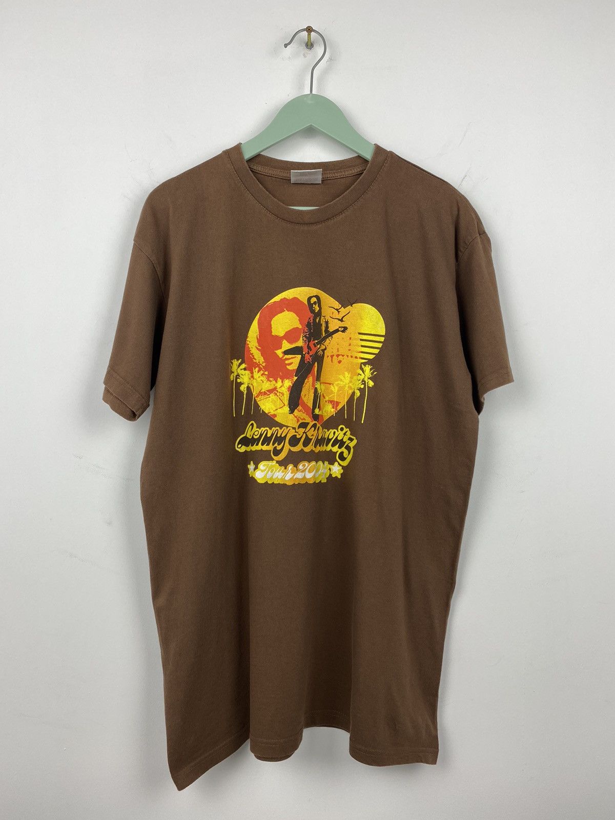 Band Tees Y2K Lenny Kravitz 2004 Tour T Shirt Tee like Jimy Hendrix Size US L / EU 52-54 / 3 - 1 Thumbnail