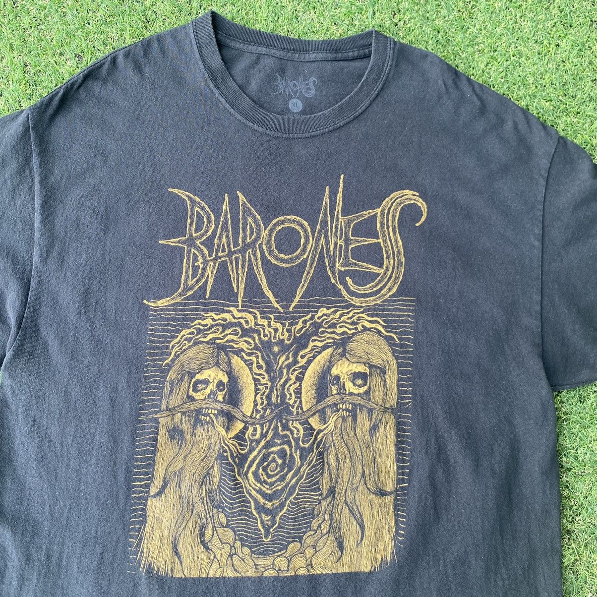 Band Tees Faded Barones American Heavy Metal Band ERD GRUNGE TSHIRT Size US XL / EU 56 / 4 - 2 Thumbnail