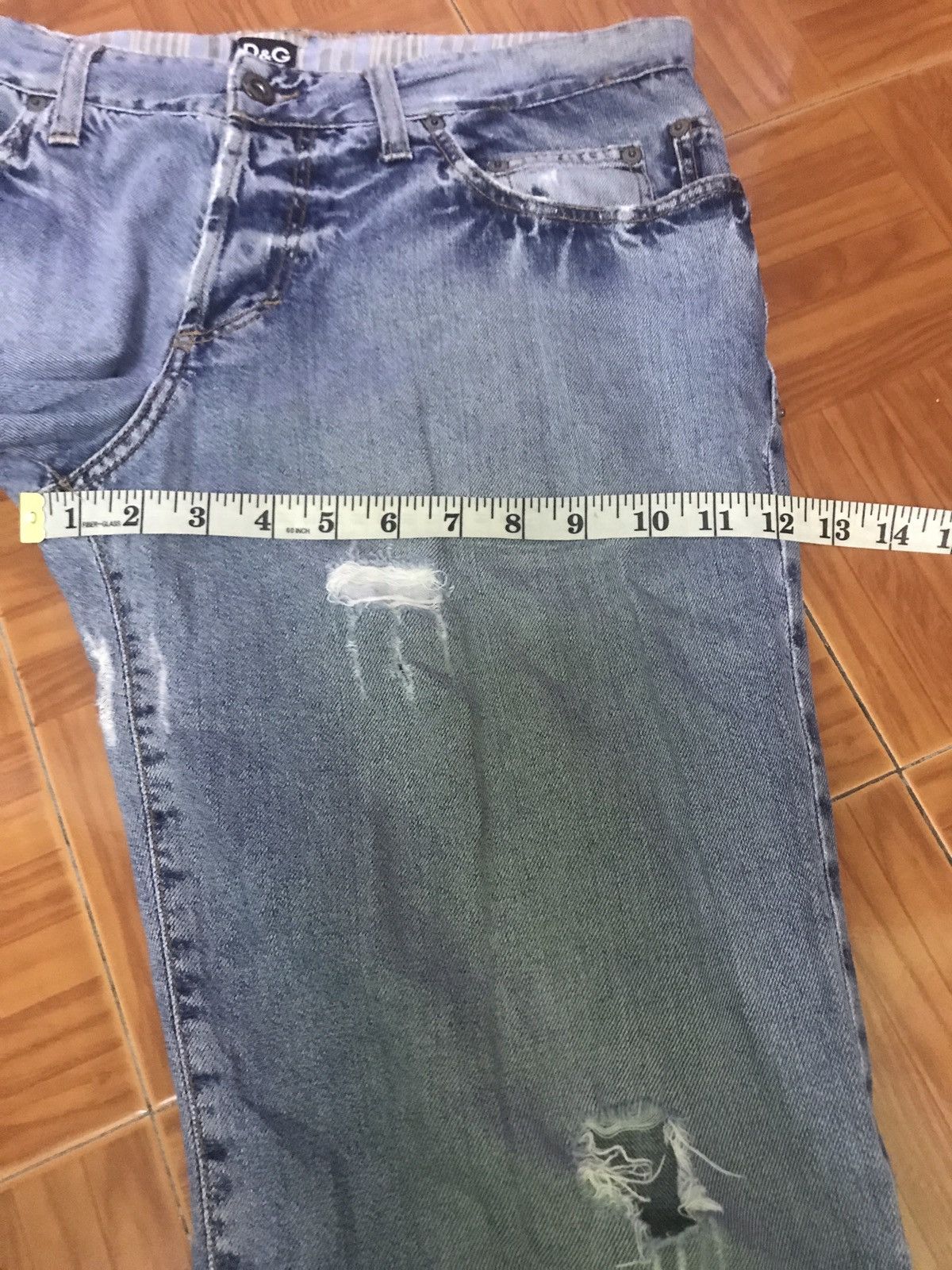 Dolce & Gabbana ‼️‼️ vintage distressed dolce & gabbana very rare Size US 34 / EU 50 - 21 Thumbnail