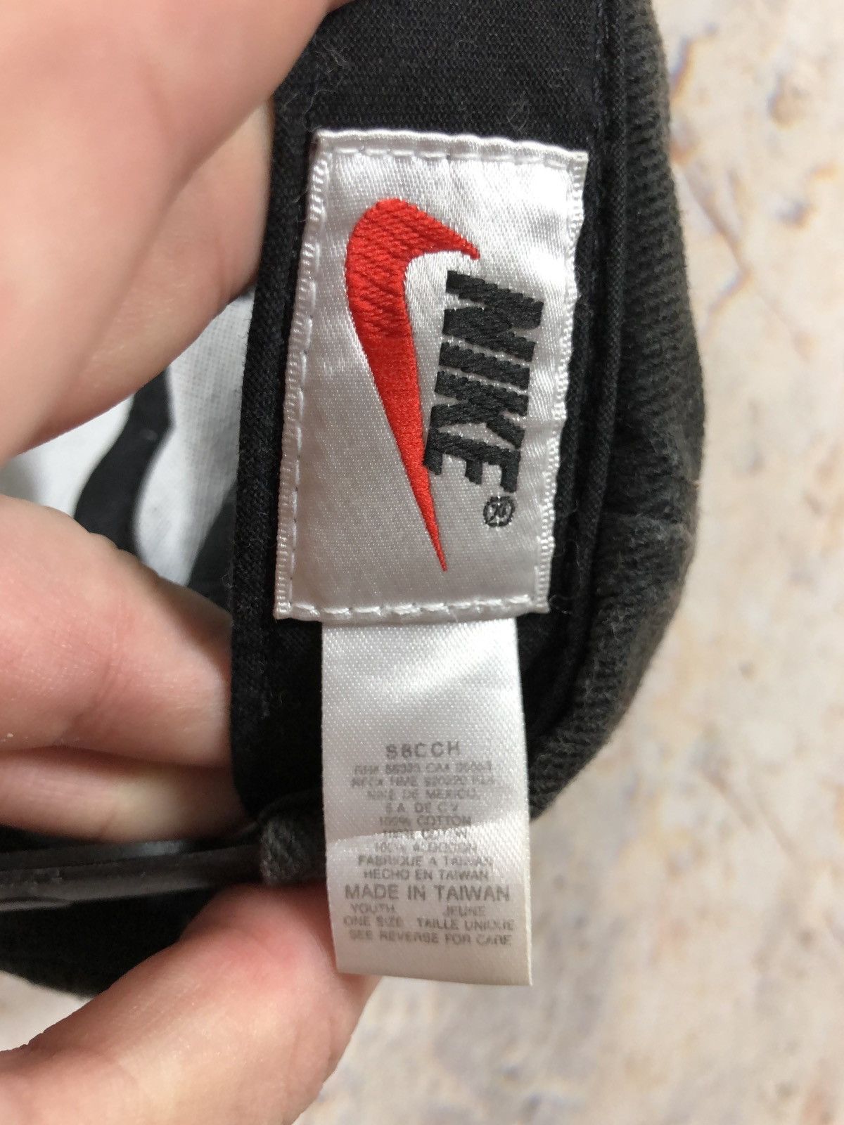 Nike × Vintage Nike vintage blue logo cap Size ONE SIZE - 5 Thumbnail