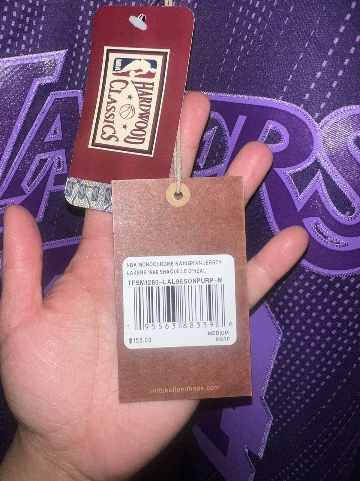 Mitchell & Ness Mitchell & Ness Shaq LA Lakers Jersey Sz M Size US M / EU 48-50 / 2 - 5 Thumbnail
