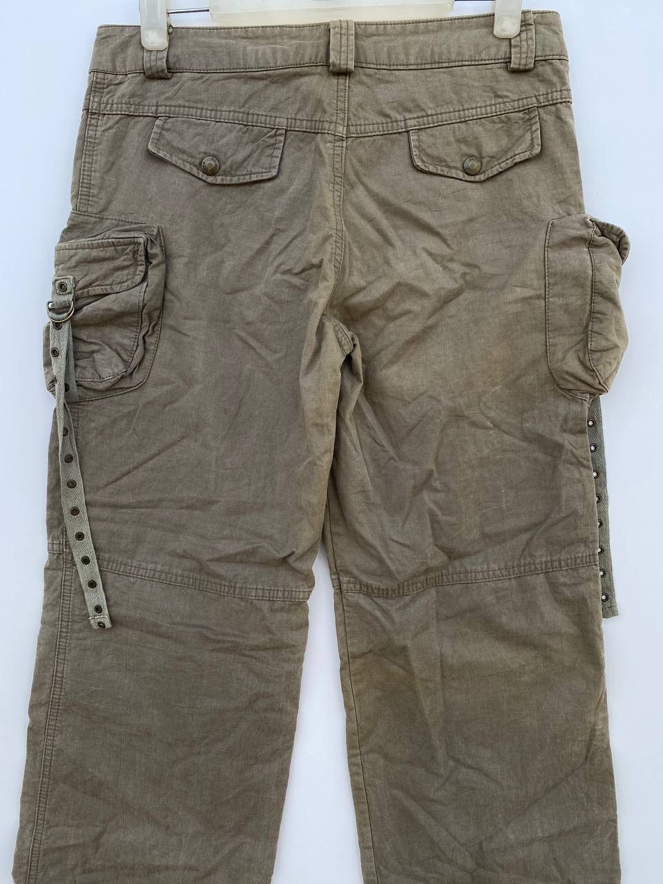 Jacobs By Marc Jacobs × Marc Jacobs × Marc by Marc Jacobs Vintage 90s Marc Jacob Bondage Cargo Corduroy Pockets Pants Size US 31 - 6 Thumbnail