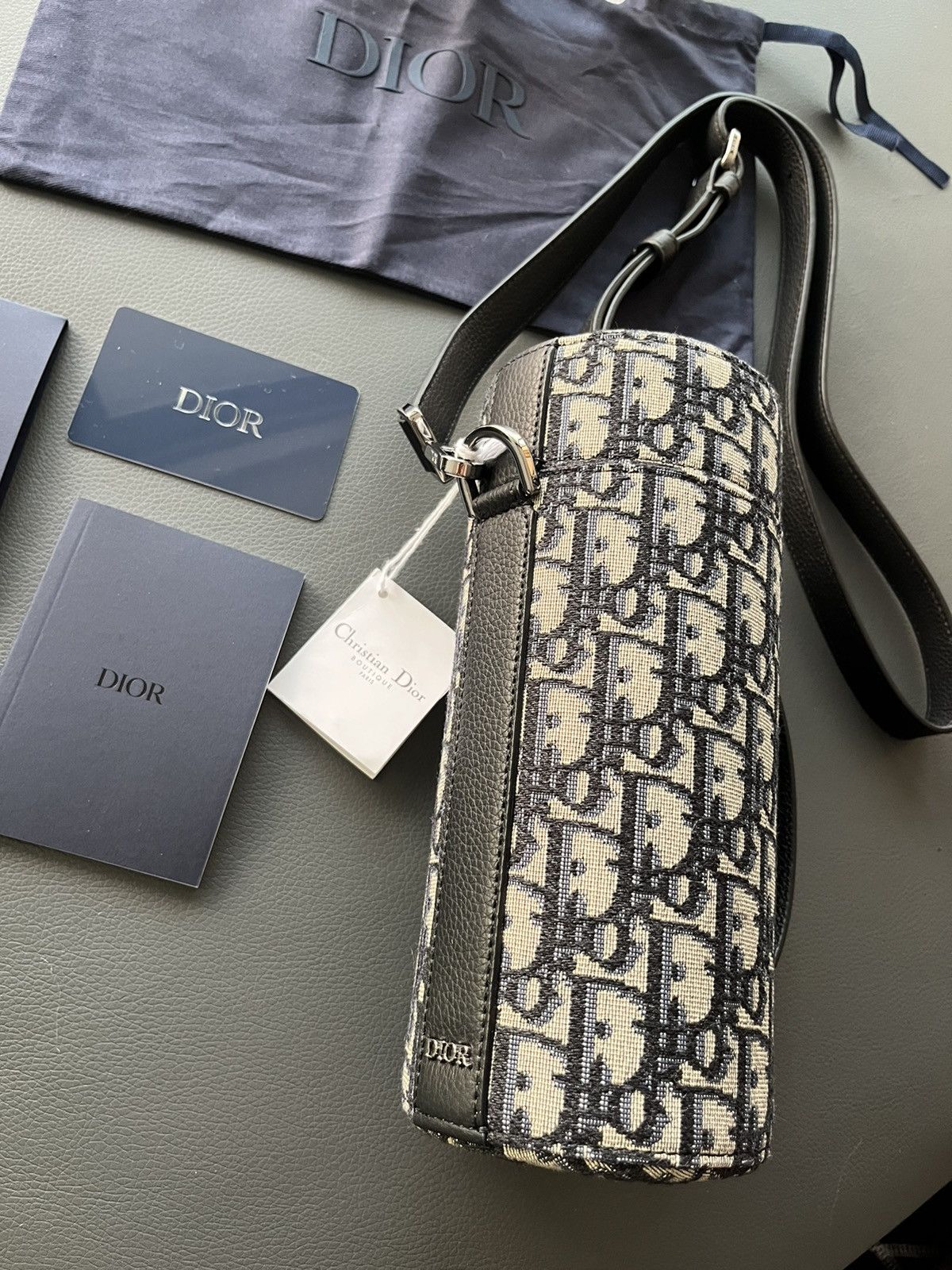 Dior Rare Brand New Limited Edition Oblique Roller Saddle Bag Size ONE SIZE - 10 Thumbnail