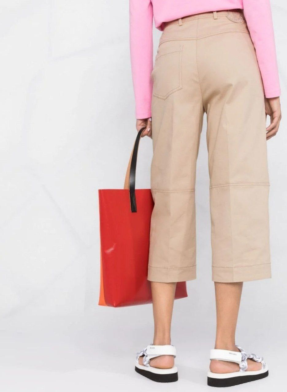 Moncler Moncler canvas avant garde culottes pants with patch Size 28" / US 6 / IT 42 - 2 Thumbnail