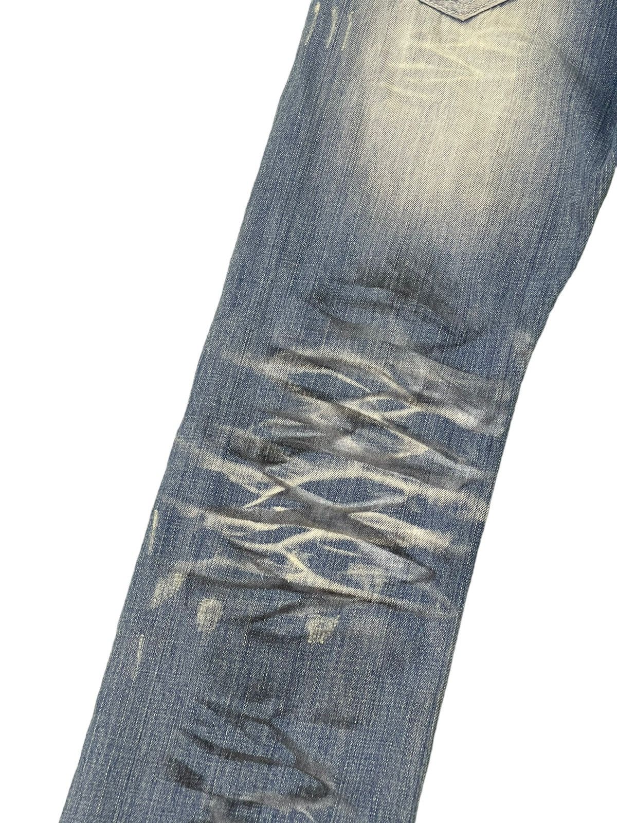 Japanese Brand Distress Jeans Urban Craft Honeycomb Painted Straight 5🟦8 Size US 32 / EU 48 - 17 Thumbnail
