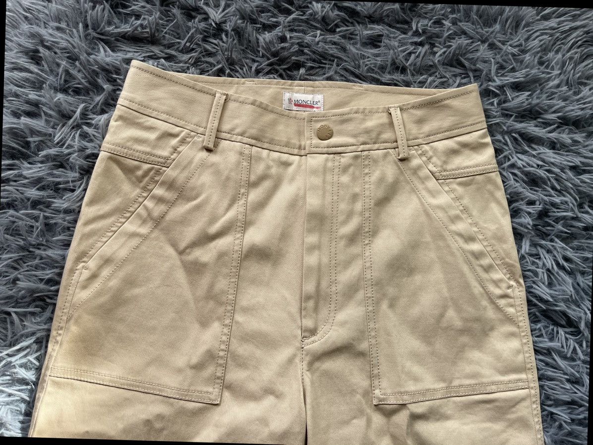 Moncler Moncler canvas avant garde culottes pants with patch Size 28" / US 6 / IT 42 - 6 Thumbnail