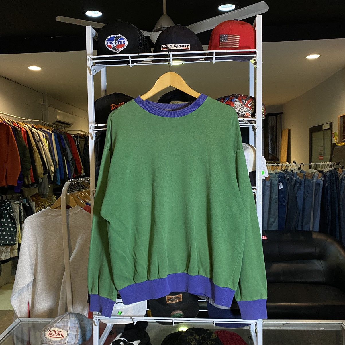 Kenzo Nice! Kenzo Paris Homme Crewneck Sweatshirt Big Logo Size US XL / EU 56 / 4 - 2 Thumbnail