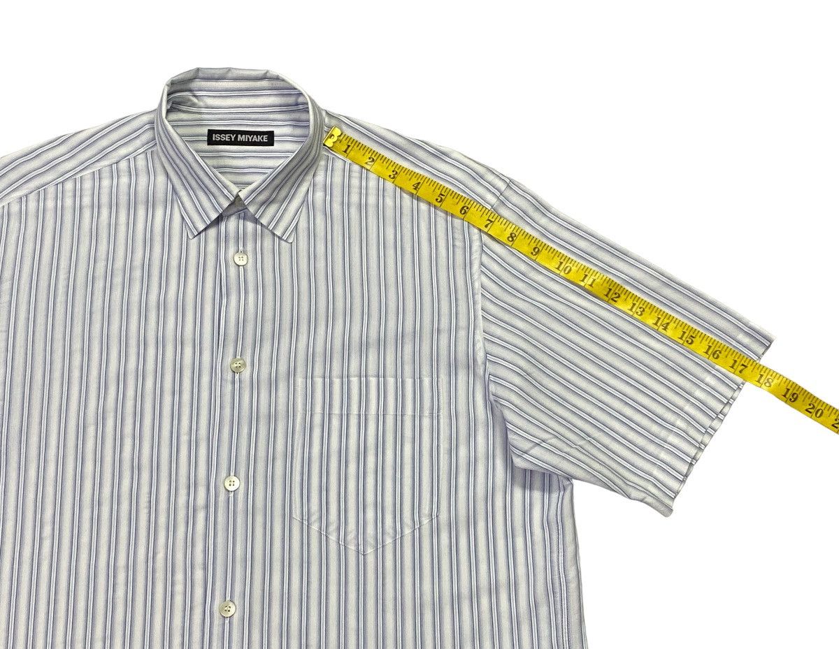 Issey Miyake Issey Miyake Stripes Button Ups Shirt Size US M / EU 48-50 / 2 - 8 Thumbnail
