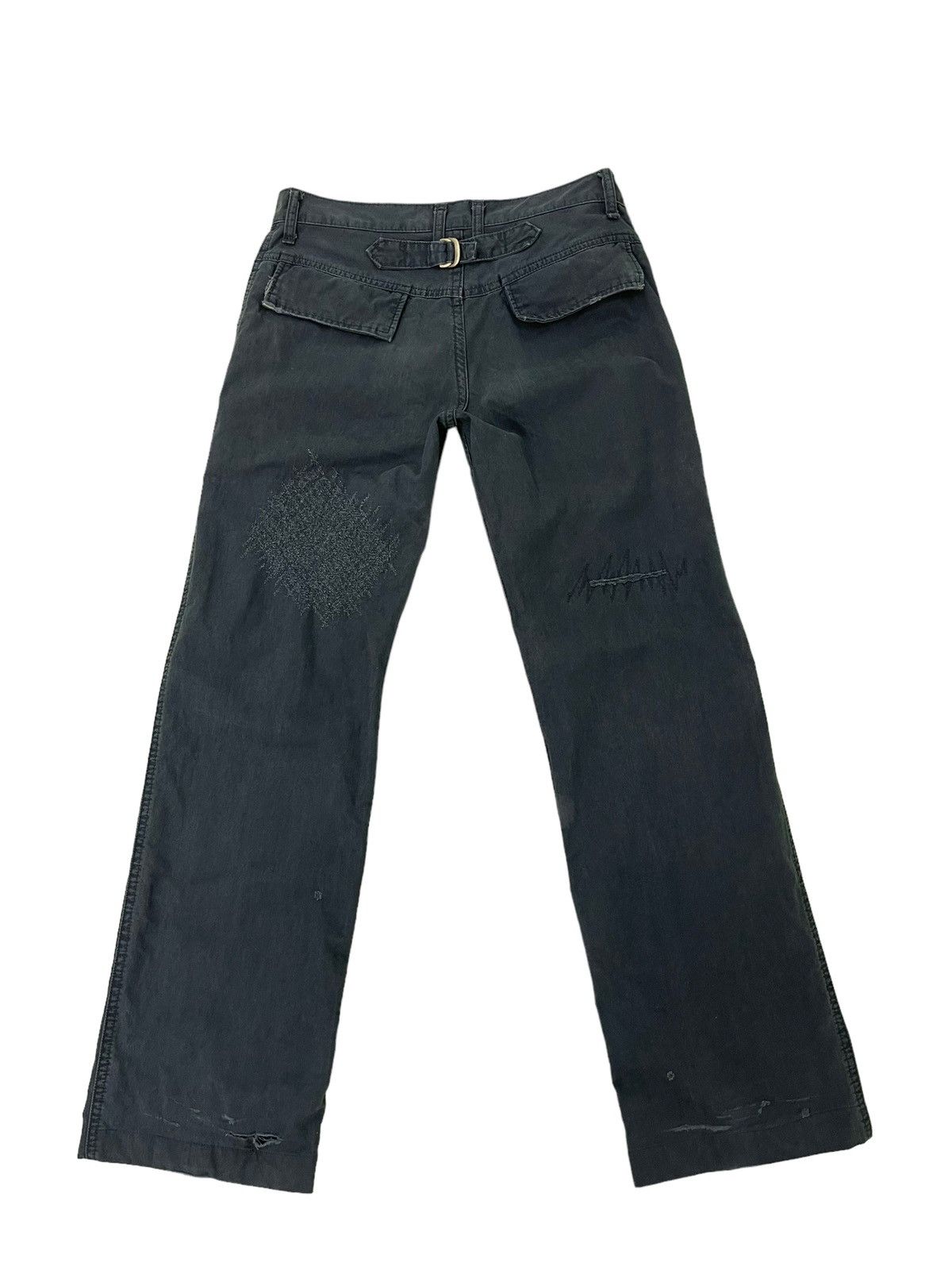 Hysteric Glamour 🎶Hysteric Fatique Pant Boro Low Rise 5🟦9 Size US 29 - 11 Thumbnail