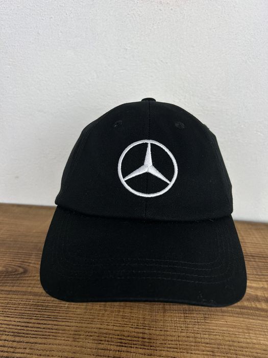 Mercedes Benz Mercedes-Benz Embroidered Center Logo Car Racing Cap ...