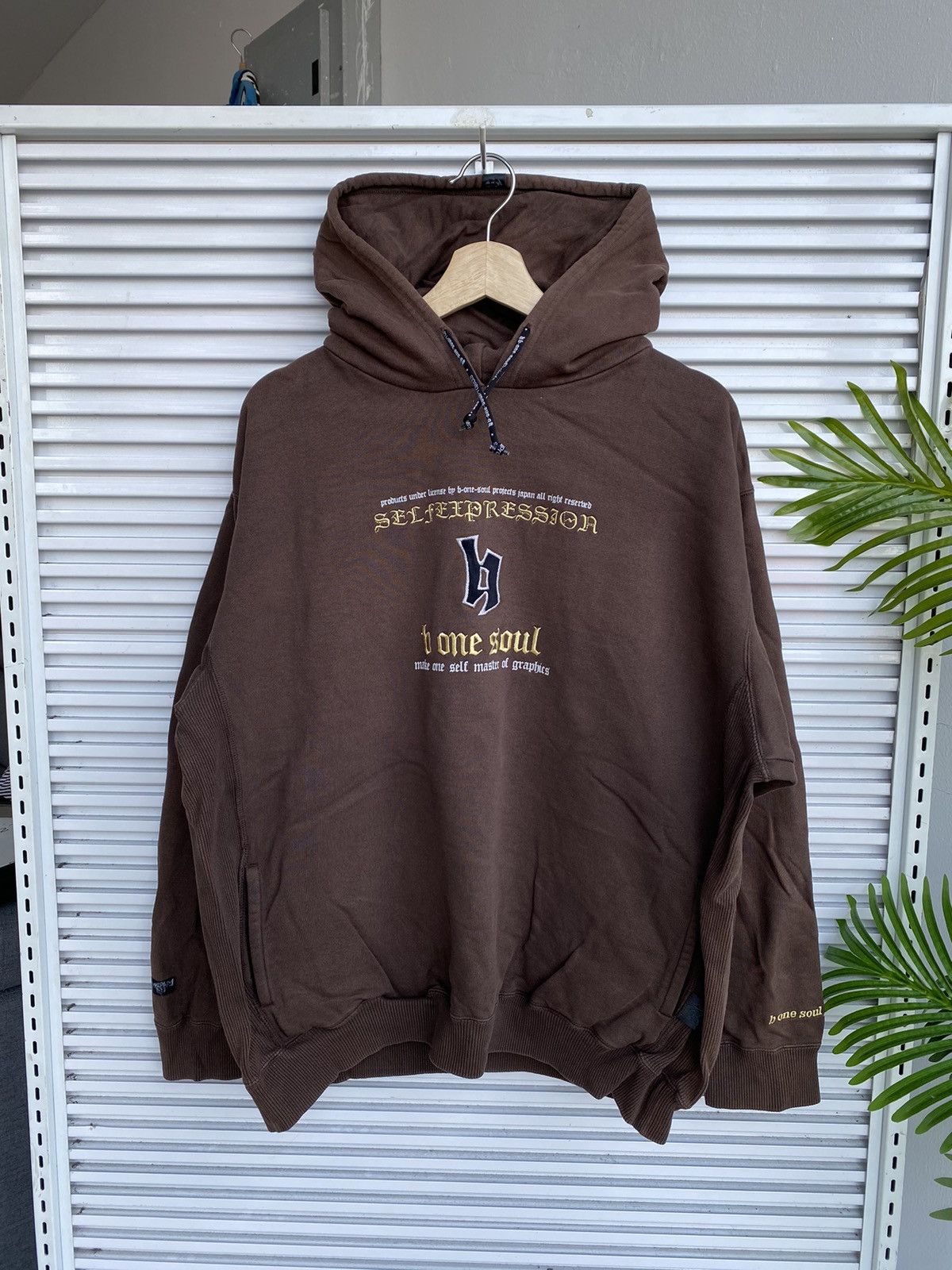 Japanese Brand Vintage B-One Soul Brown Hoodies/Fuct Travis Birdhouse Scott Size US L / EU 52-54 / 3 - 2 Thumbnail
