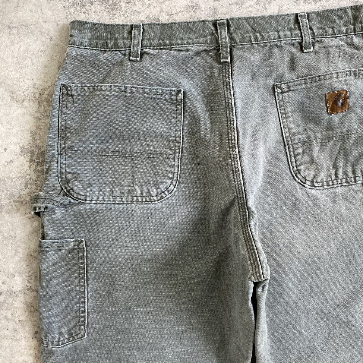 Carhartt × Vintage Vintage Carhartt Blanket Lined Carpenter Pants Size US 34 / EU 50 - 17 Thumbnail