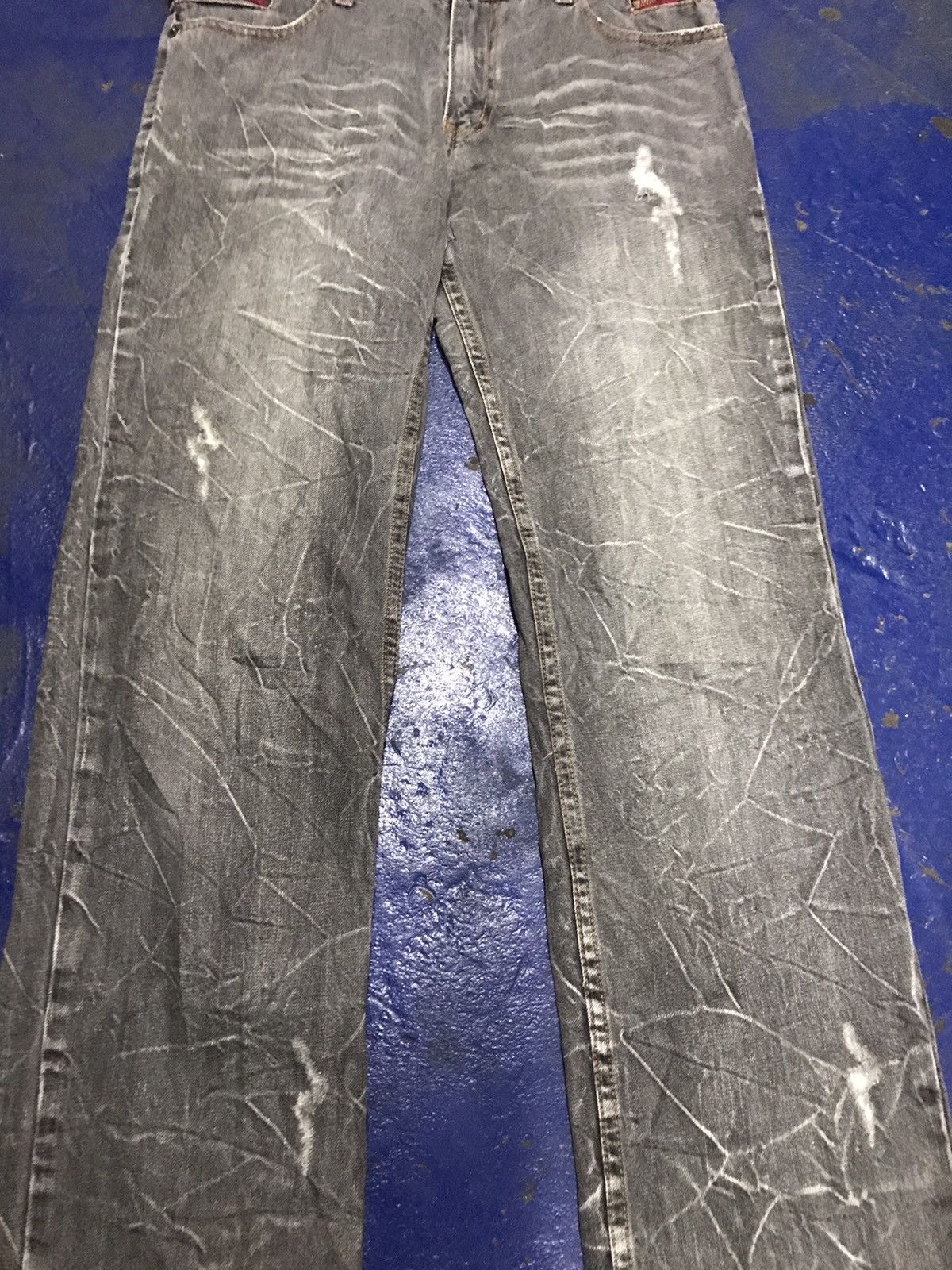 Hysteric Glamour Flare jeans Japanese brand distressed Size US 32 / EU 48 - 3 Thumbnail