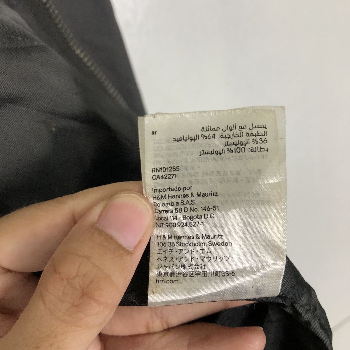 Japanese Brand VINTAGE BOMBER JACKET VARSITY H&M JAPAN ISSEY MIYAKE STYLE Size US M / EU 48-50 / 2 - 17 Thumbnail