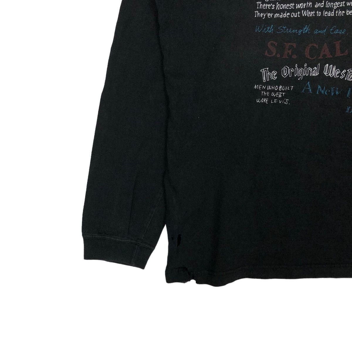 Levi's VINTAGE LEVI’S SPELL OUT BIG LOGO CONSTRUCTION DESTROY STYLE Size US L / EU 52-54 / 3 - 3 Thumbnail
