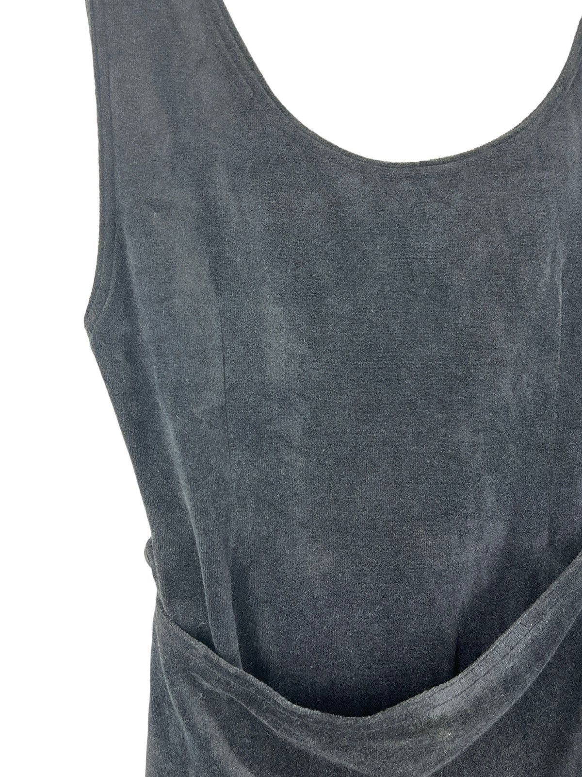 Yohji Yamamoto Vintage Y’s Bis Yohji Yamamoto Velvet Maxi Dress Size S / US 4 / IT 40 - 6 Thumbnail