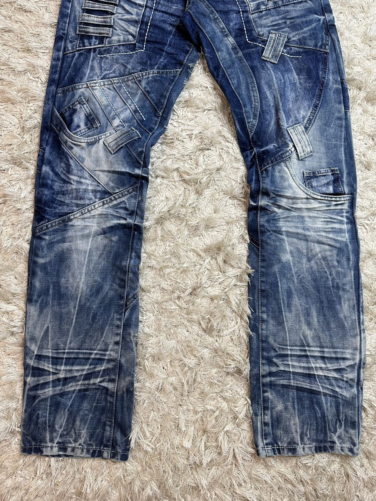 Denime Street Wear Vintage Jeans K&M Kosmo Lupo Size US 29 - 11 Thumbnail