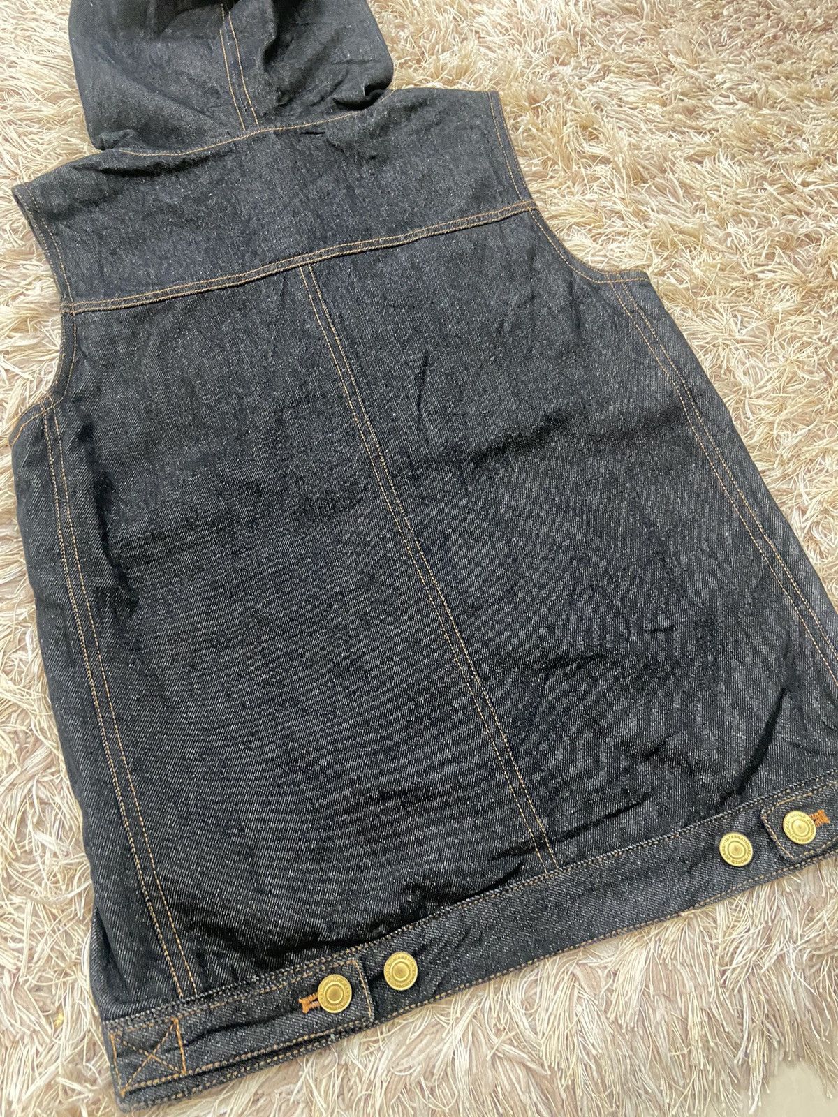 Japanese Brand Xanthous Denim Blue Stylish Jacket Size M / US 6-8 / IT 42-44 - 12 Thumbnail