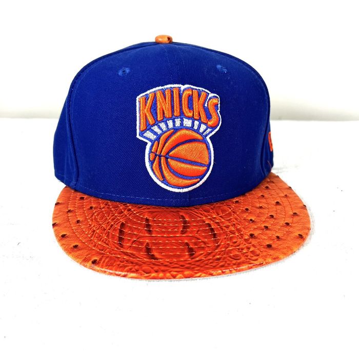 New Era NBA New Era 59Fifty New York Knicks Reptile Strap Back Hat ...