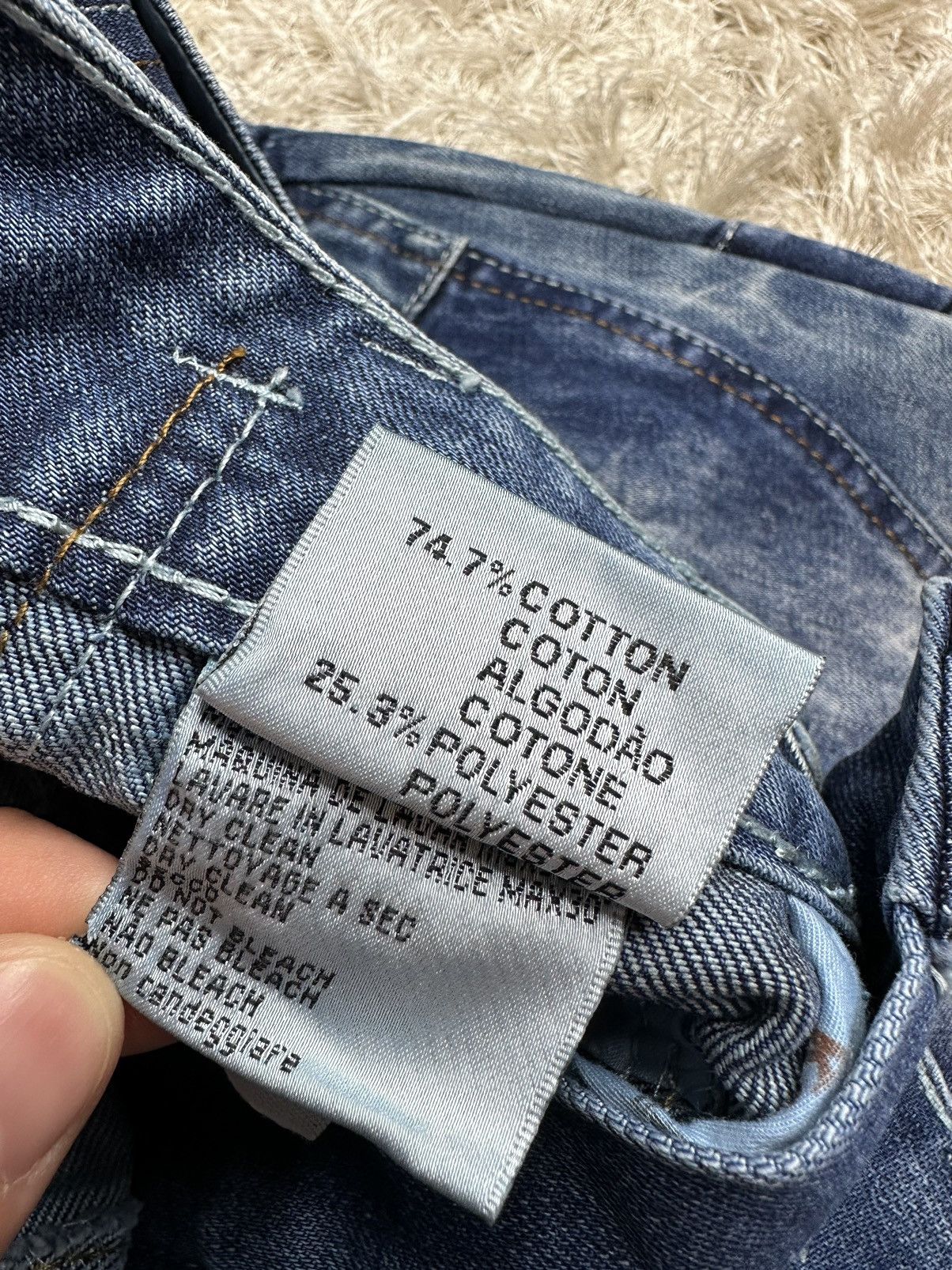 Denime Street Wear Vintage Jeans K&M Kosmo Lupo Size US 29 - 13 Thumbnail