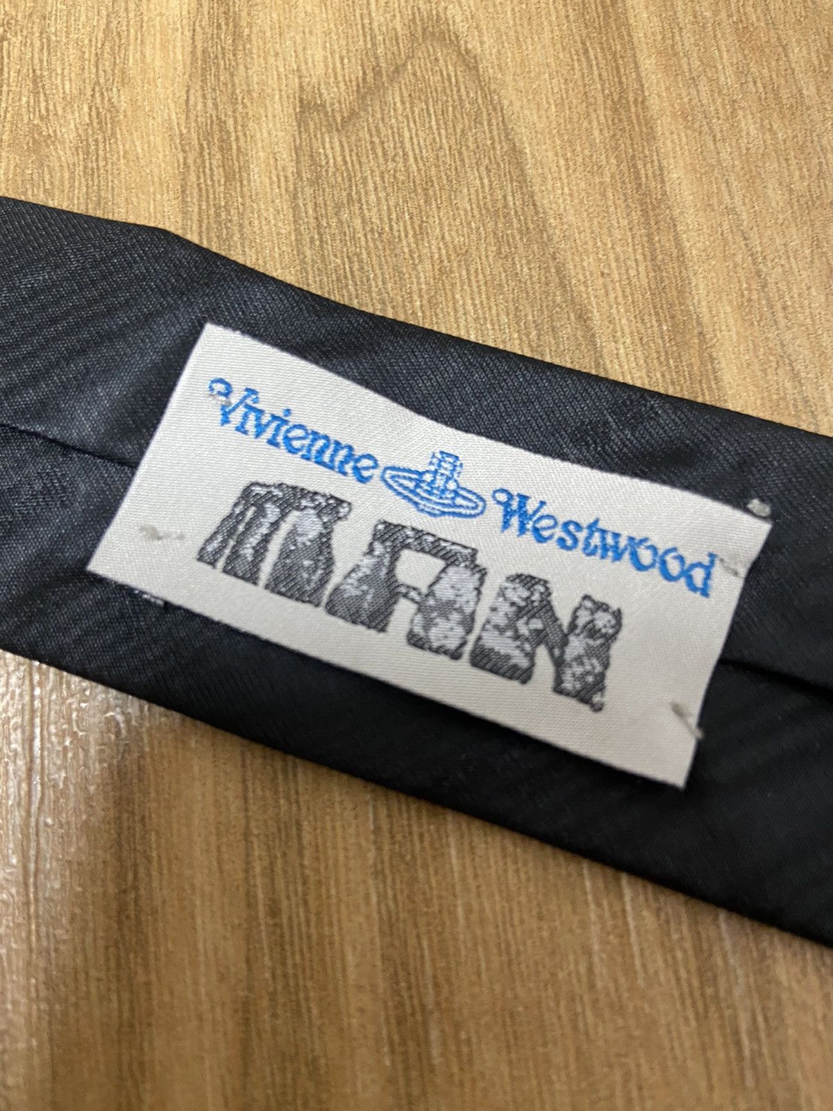 Vivienne Westwood Os Vivienne westwood man black orb silk tie Size ONE SIZE - 2 Thumbnail
