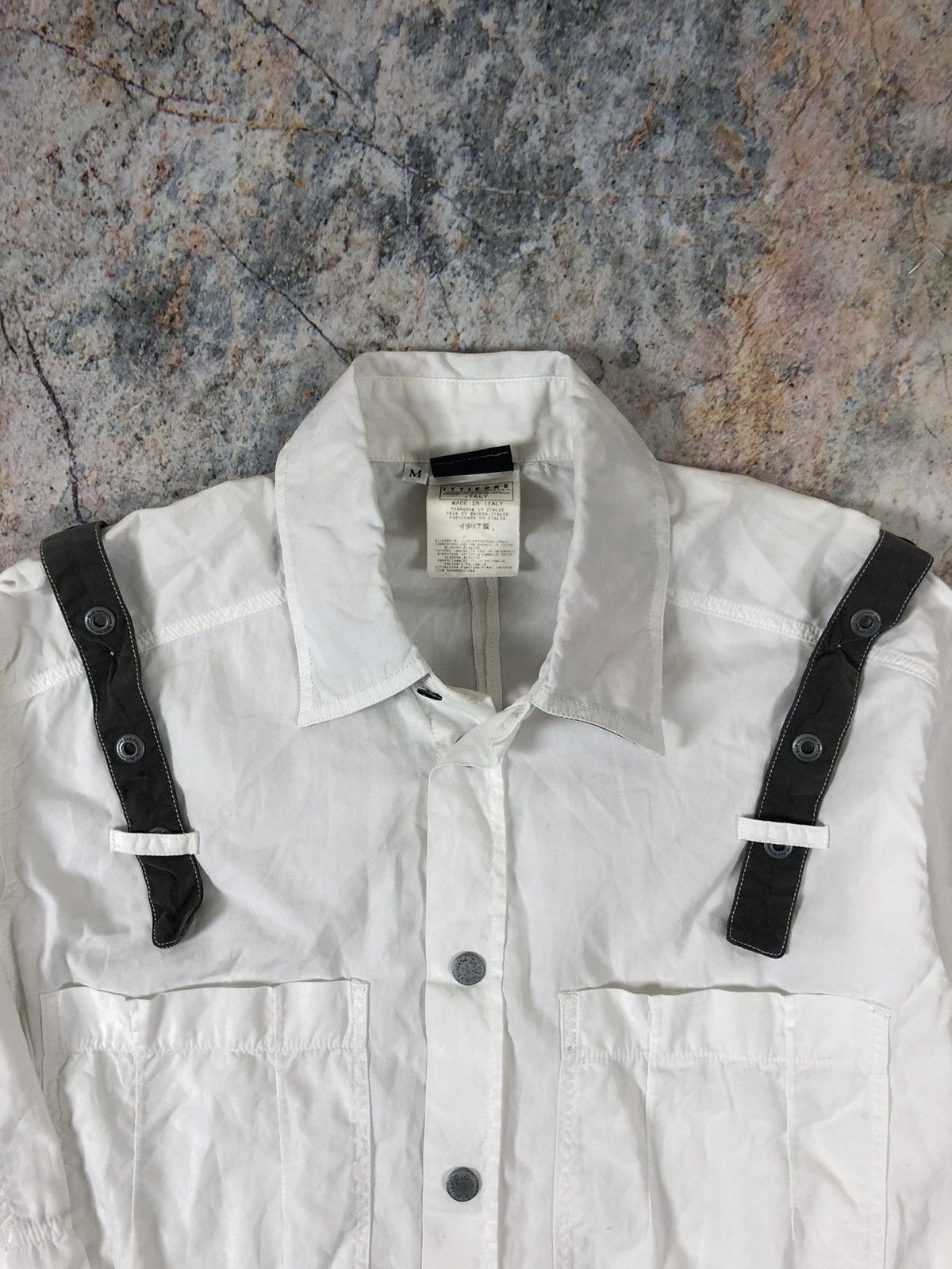 Dolce & Gabbana × Vintage Dolce gabbana rare vintage bondage belt shirt Size US XL / EU 56 / 4 - 2 Thumbnail