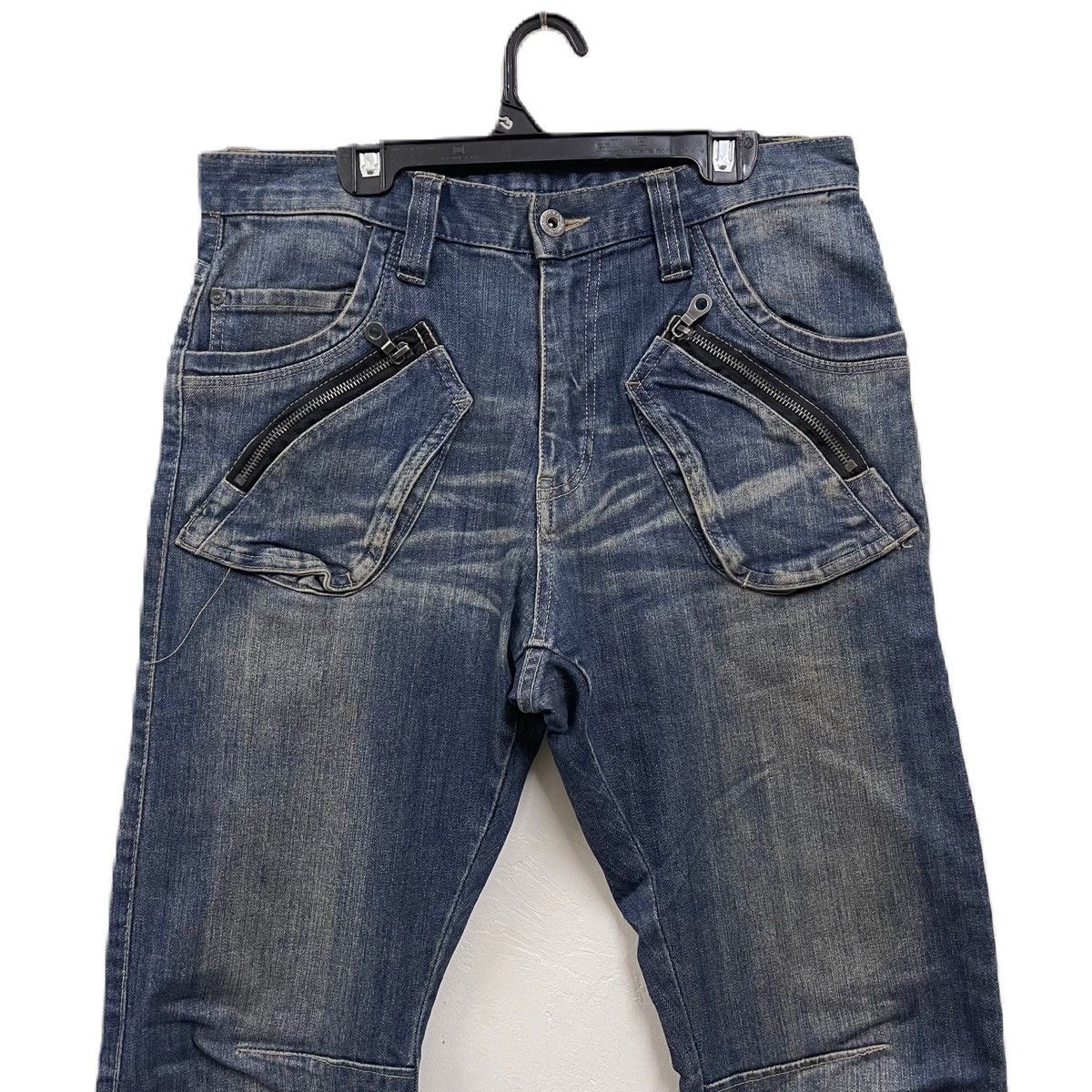 PPFM PPFM Denim Rockability Punk Rock Rider Biker Style Curve Size US 30 / EU 46 - 3 Thumbnail