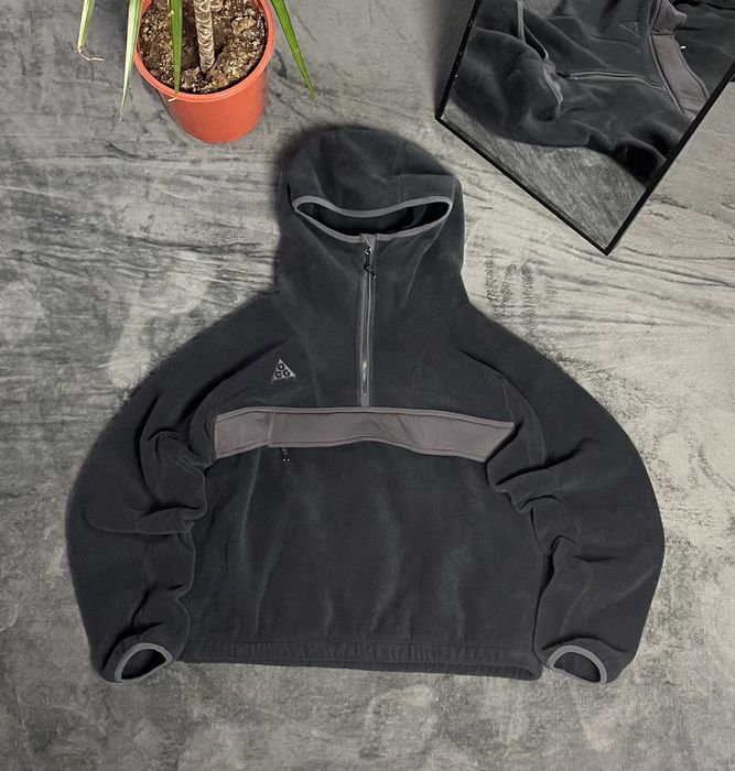 Nike Nike Lab ACG Fleece Sherpa Anorak Gorpcore Hoodie Rare | Grailed