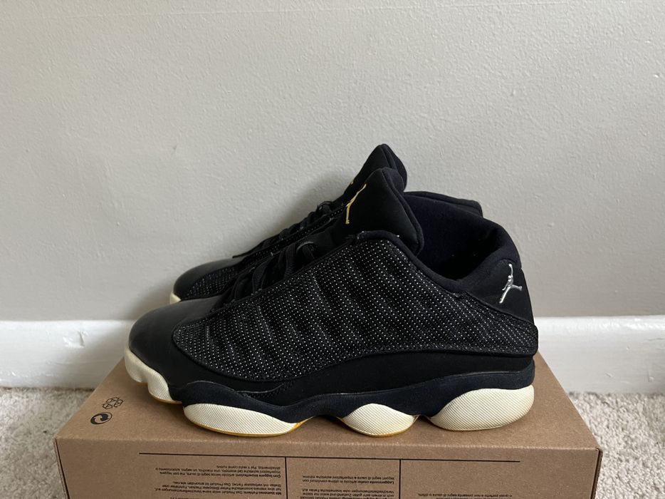 Jordan 13 Retro Low Black Varsity Maize Men's - 310810-001 - US