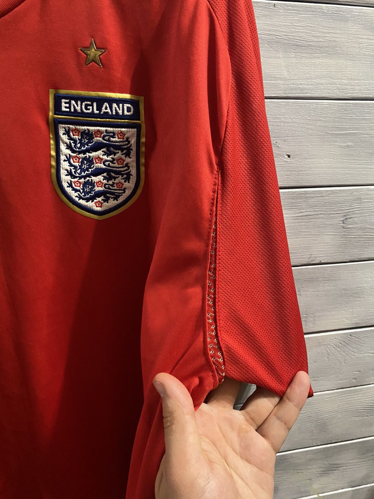 Umbro Rare Vintage Soccer Jersey England 2006-2008 Umbro. Football Size US XL / EU 56 / 4 - 6 Thumbnail
