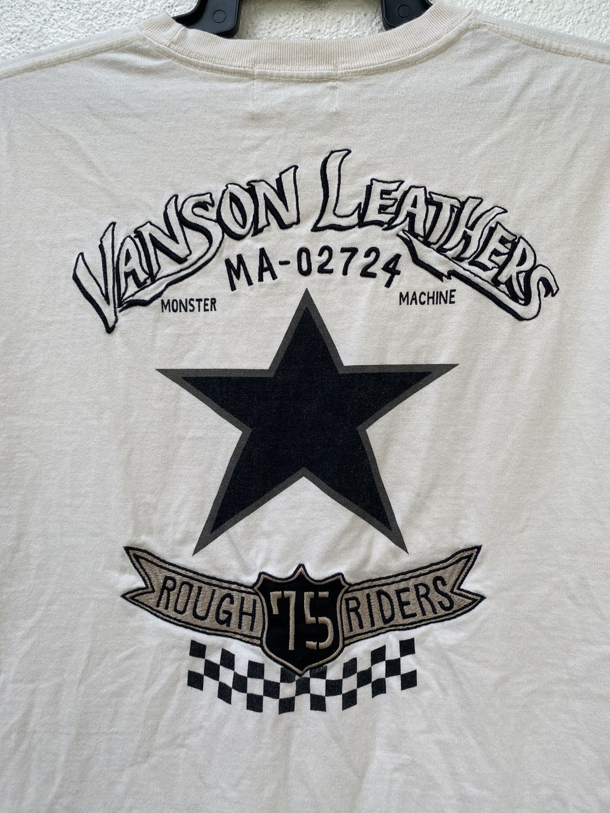 Vanson Leathers Vanson Leather Patch & Embroidery Big Logo Very Versatile Size US XL / EU 56 / 4 - 1 Thumbnail