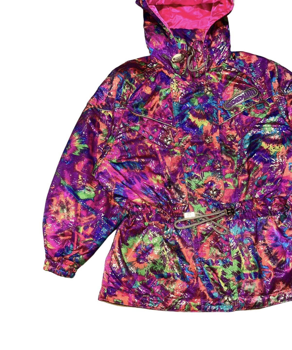 Goldwin × Vintage Vintage Goldwin Multicolour Ski Wear Hood Jacket Size S / US 4 / IT 40 - 6 Thumbnail