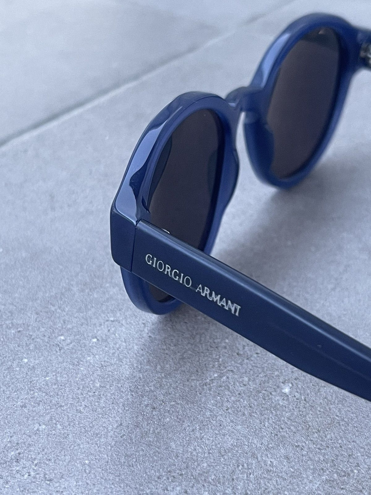 Emporio Armani Giorgio Armani AR8005 5008/R5 Blue Sunglasses Size ONE SIZE - 7 Thumbnail