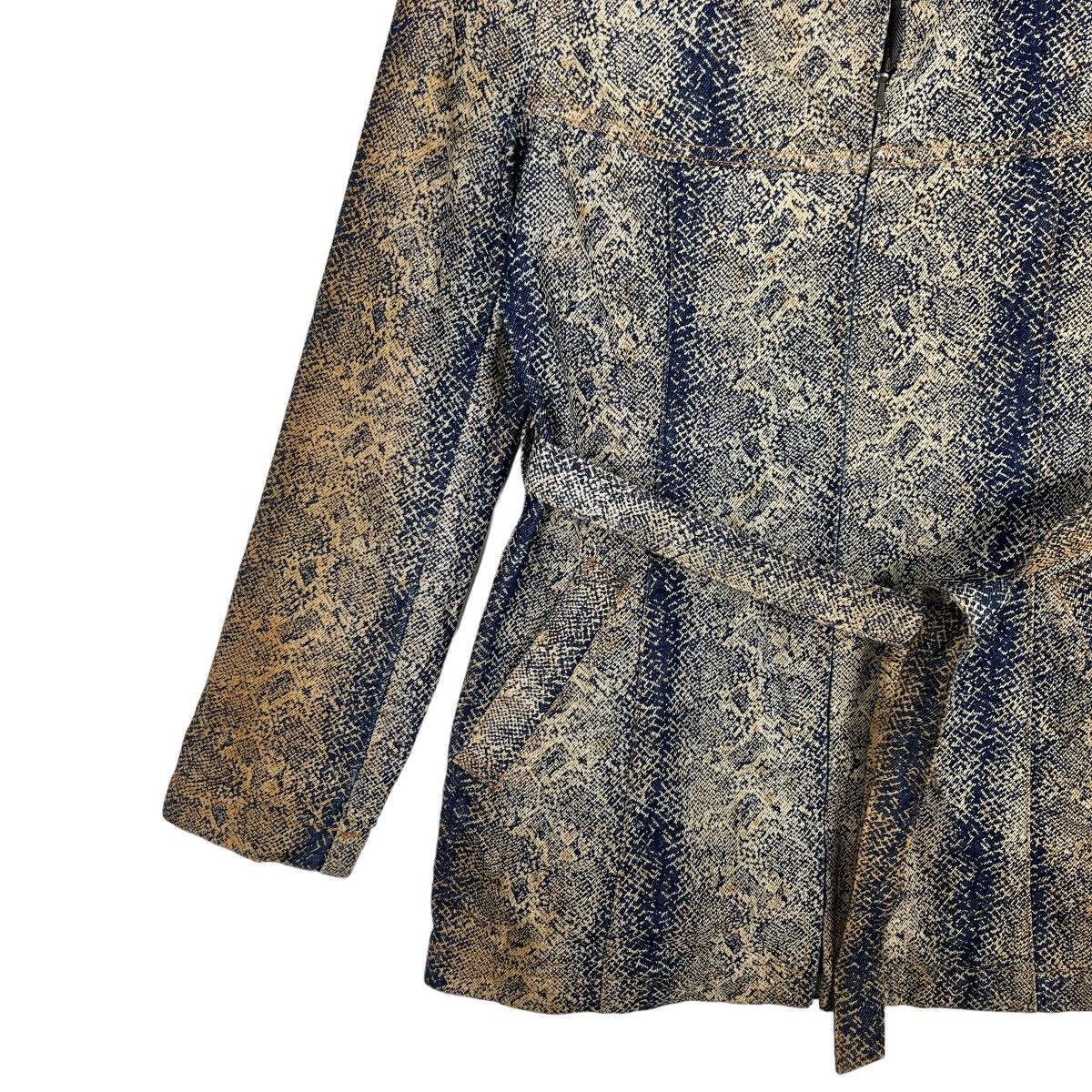 Hysteric Glamour 🔥 HYSTERIC GLAMOUR SNAKE SKIN DENIM COAT JACKET MADE IN JPN Size M / US 6-8 / IT 42-44 - 5 Thumbnail