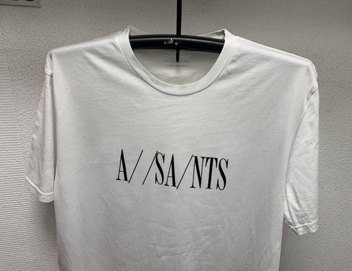 Allsaints Allsaints vintage white t-shirt Japanese brand Xl sz Size US XL / EU 56 / 4 - 2 Thumbnail