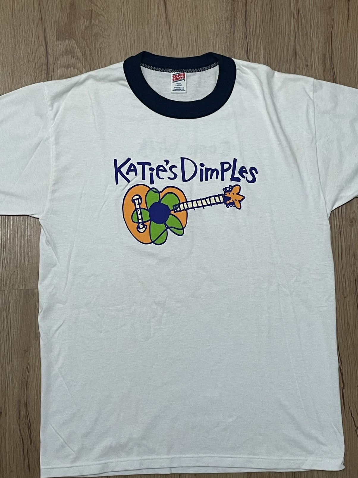 Band Tees × Very Rare × Vintage vintage 95 Katie’s Dimples album promo ...