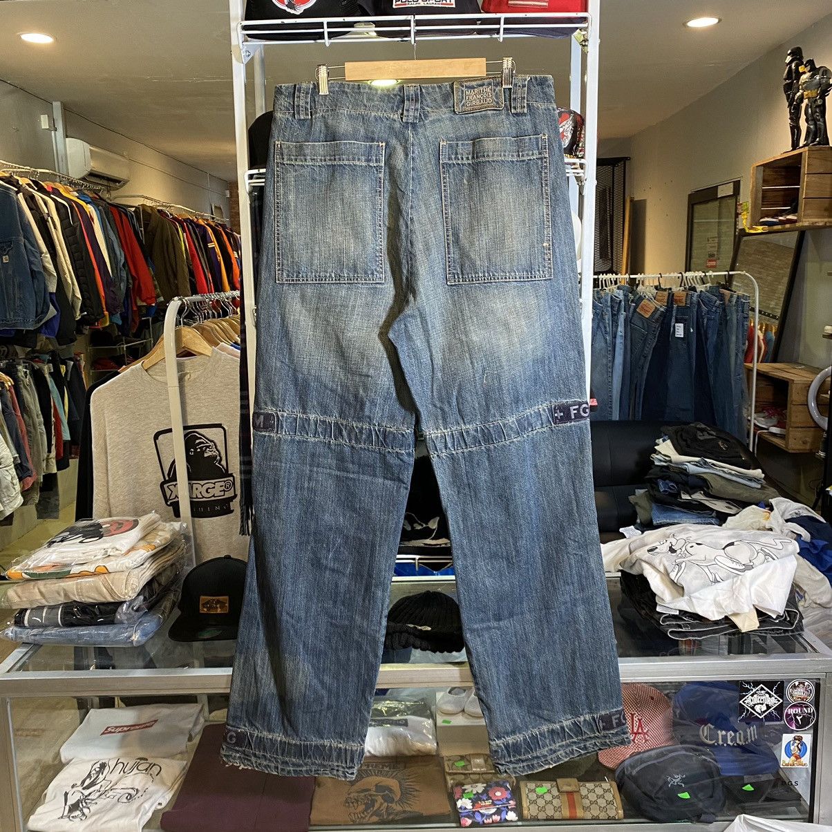 Marithe + Francois Girbaud Marithe Francois Girbaud Bondage Denim Pants Size US 36 / EU 52 - 1 Thumbnail