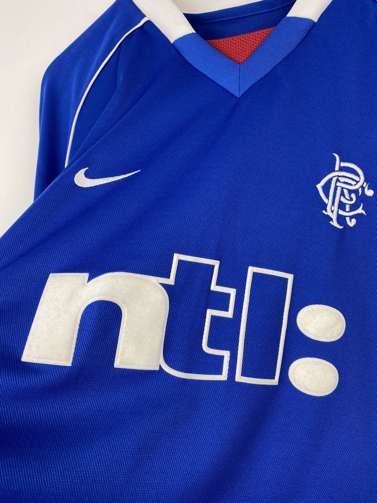 Nike Glasgow Rangers 2001 2002 Football Jersey PSG Chelsea Milan Size US XXL / EU 58 / 5 - 3 Thumbnail