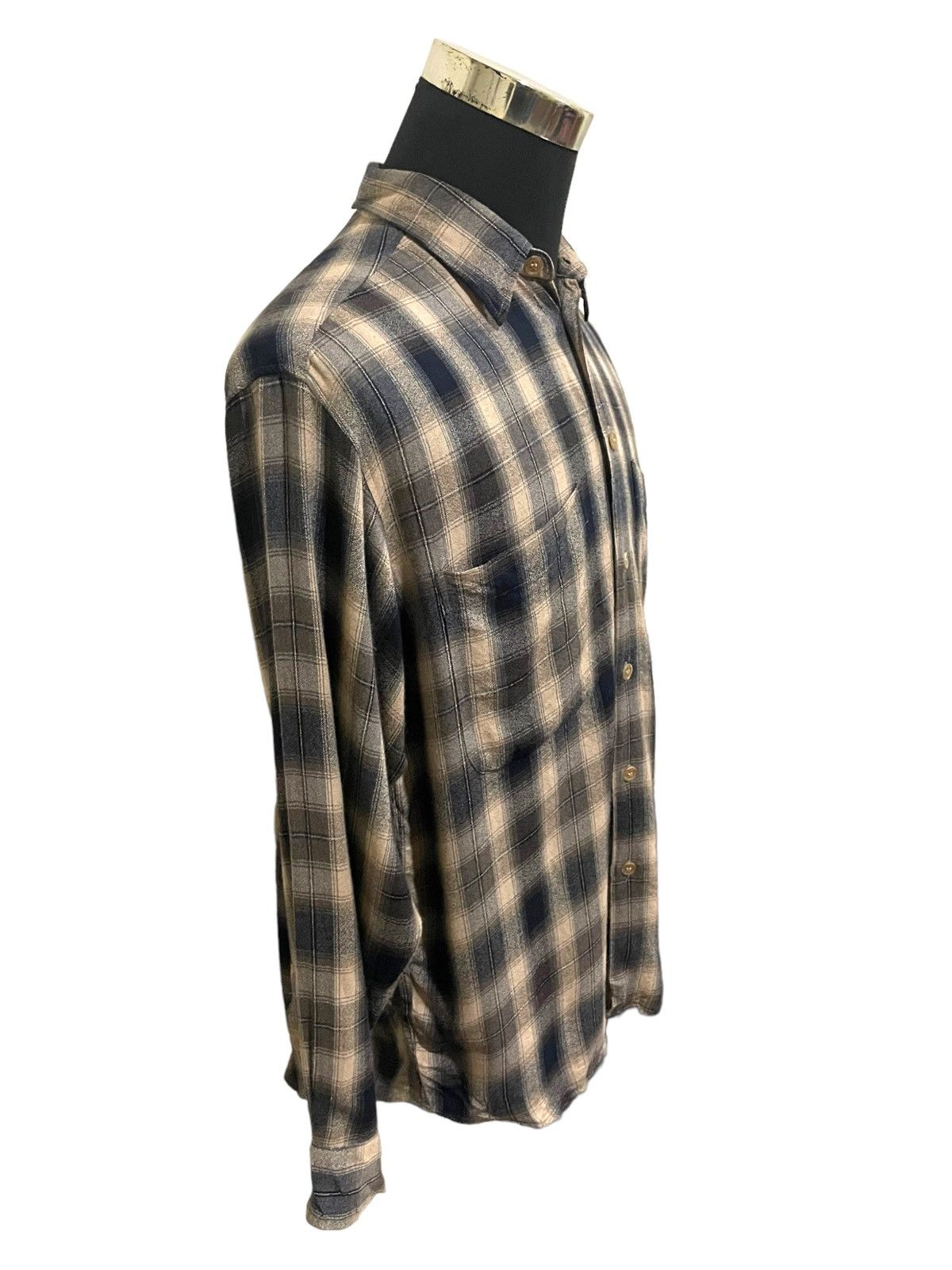 Arrow Rare🔥Vintage 80s Shadow Plaid Similar To Arrow Chevella Size US L / EU 52-54 / 3 - 10 Thumbnail