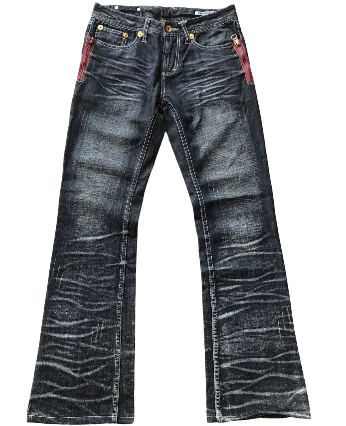 Japanese Brand Semantic Design Distressed Denim Size US 30 / EU 46 - 1 Thumbnail