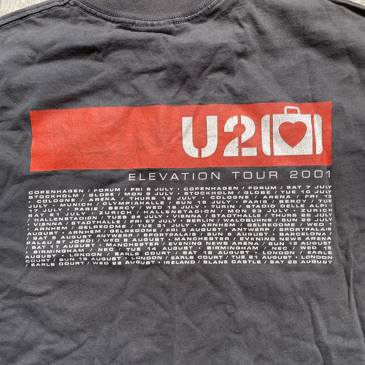 Band Tees VINTAGE U2 BAND ELEVATION TOUR AMERICAN APPAREL CROP T SHIRT Size US L / EU 52-54 / 3 - 5 Thumbnail