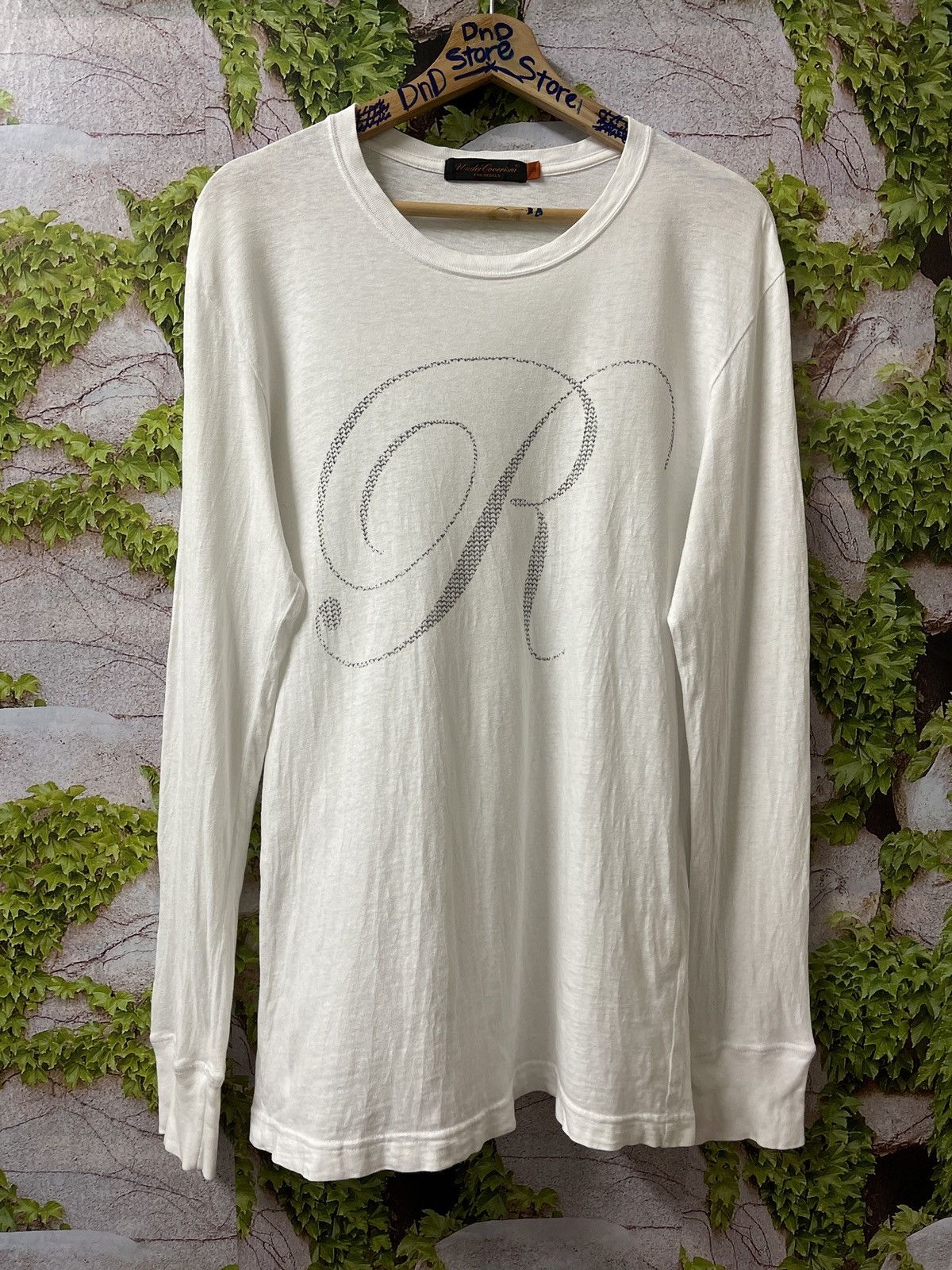 image of Jun Takahashi x Undercover Vintage Undercoverism R For Rebels Spellout Size 3 Very in White, Men's